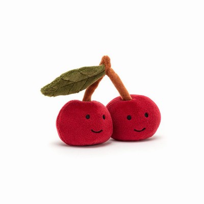 Jellycat Fabulous Fruit Cherry UK | 19035EKZW